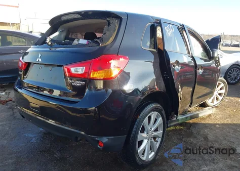 2014 Mitsubishi Outlander Sport Es z USA, uszkodzony, nr VIN 4A4AP3AU3EE013511